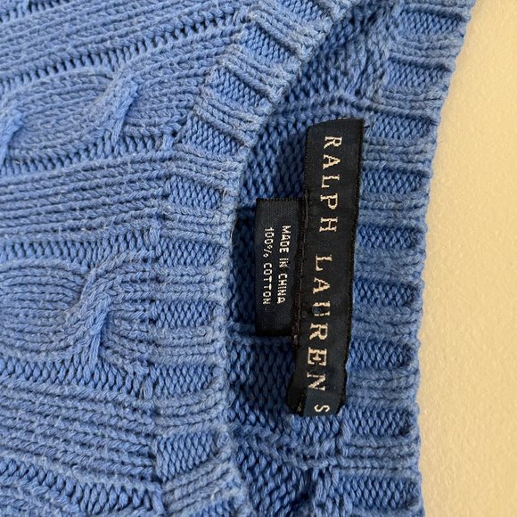 Ralph Lauren Women's Slim Fit Cable-Knit Sweater - Picture 2 of 2